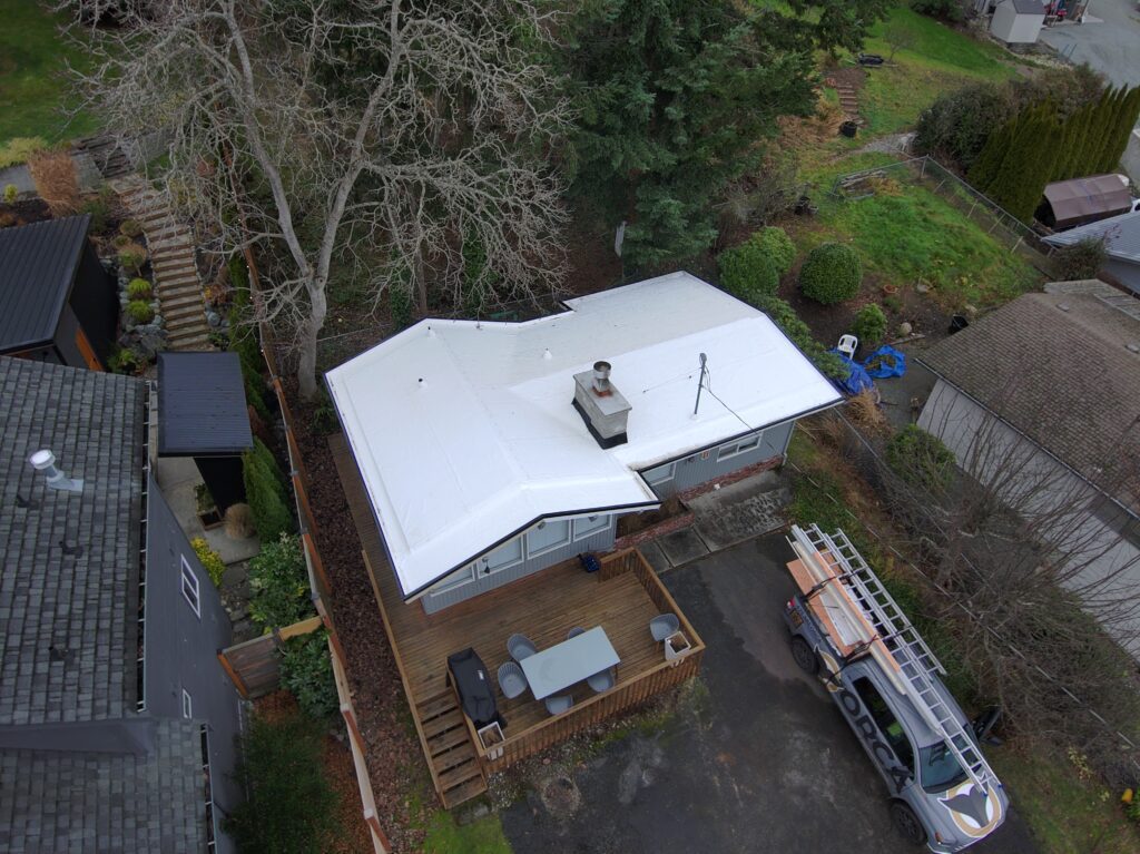 Flat Roof in Eastside Washington