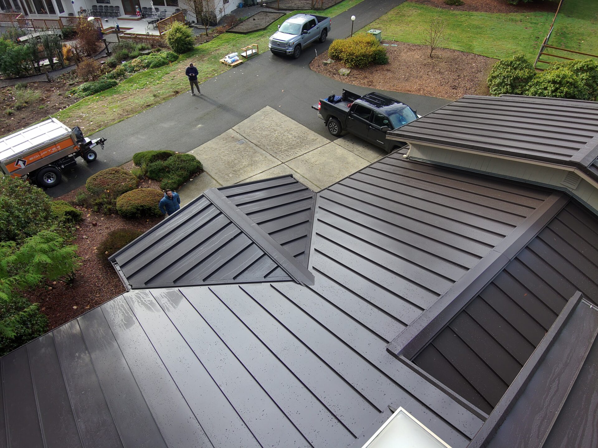 NuRay Metal Charcoal Gray Roof eco-friendly roofing