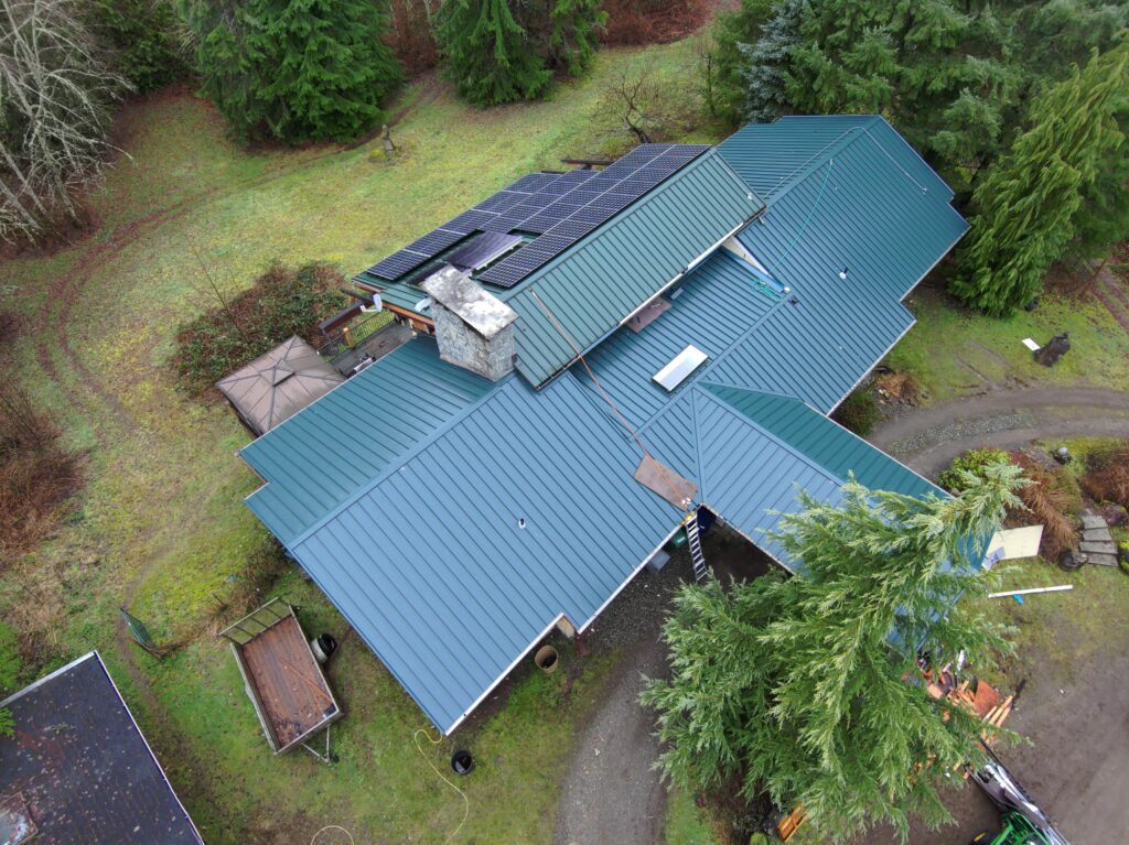 Hartford Green Roofing with Solar Panels