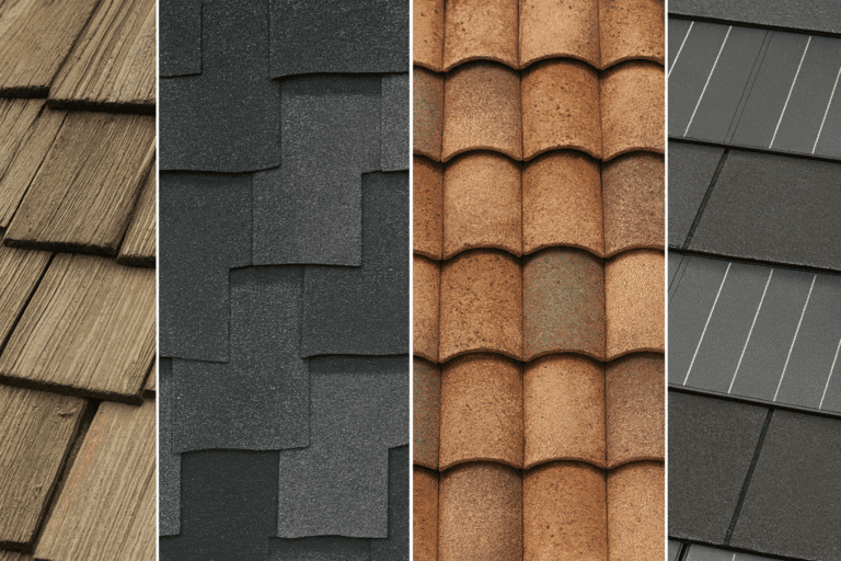 different types of asphalt shingles comparison