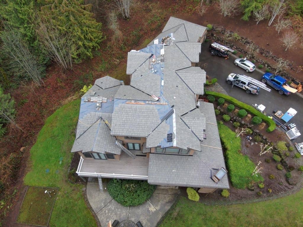 Winter roofing