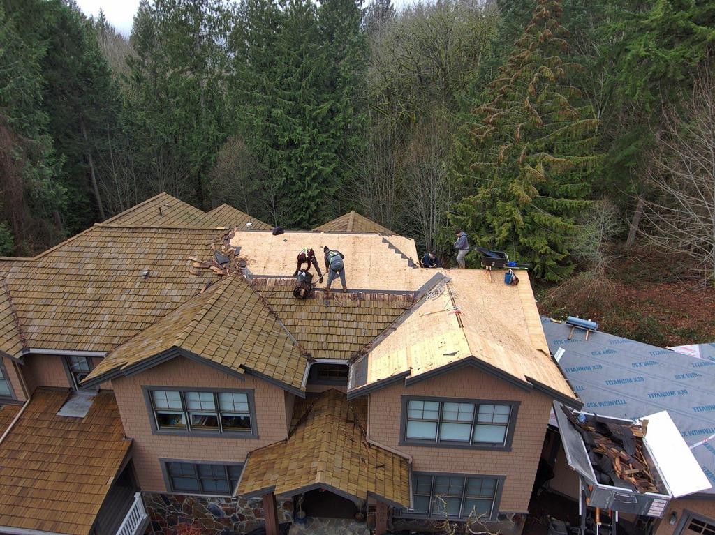 Winter roofing
