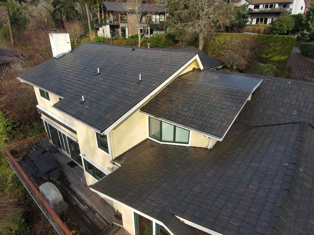 Brava roof replacement by Orca Roofing & Exteriors.

