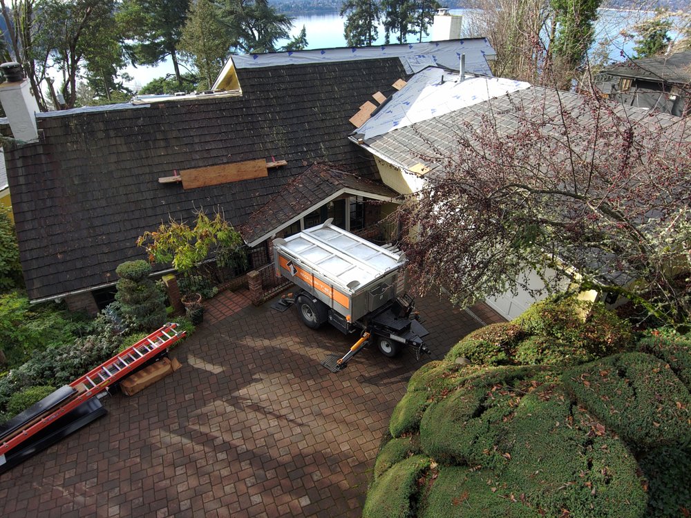Orca Roofing's Brava tile roof installation.

