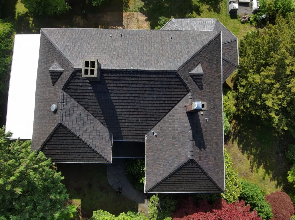 Brava composite roofing enhancing curb appeal of a Bellevue property