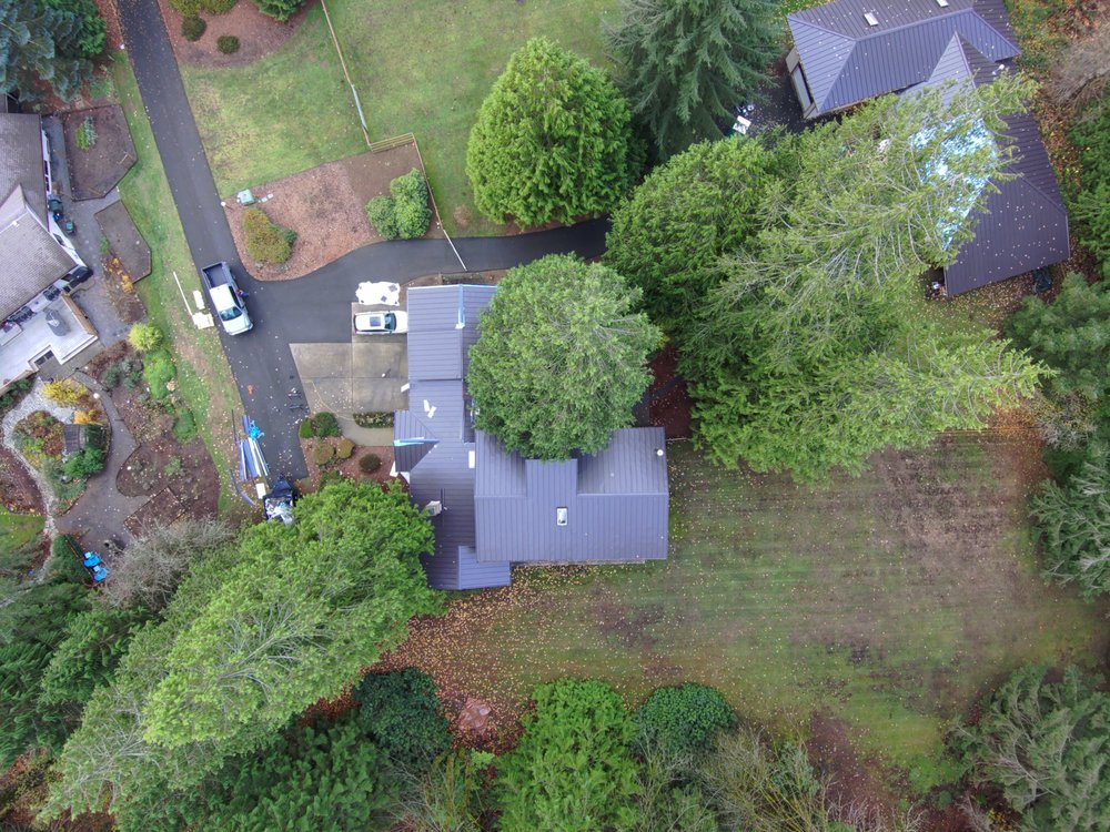 Orca Roofing's Nuray Metal roof in Bellevue.

