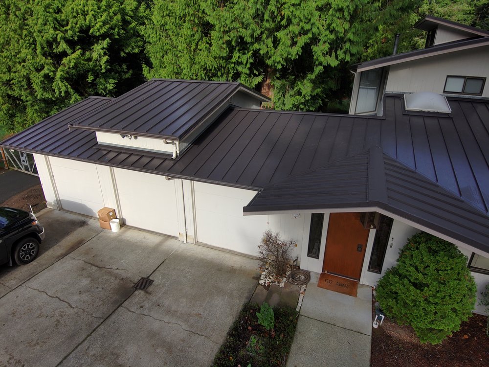 Nuray Metal roof adds value to Bellevue home.

