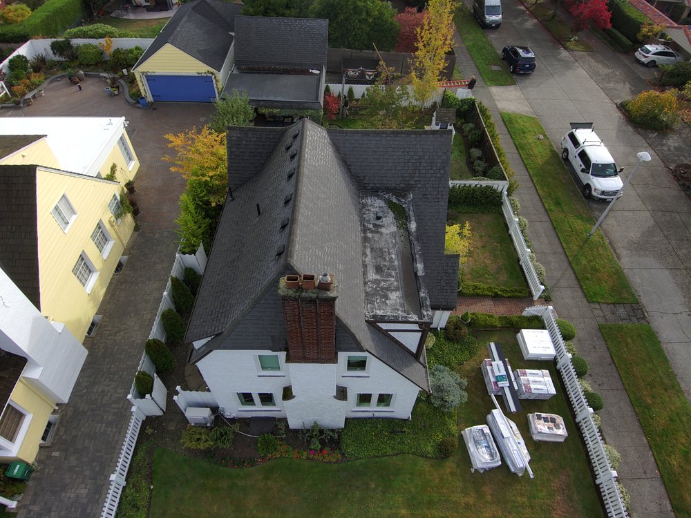 Malarkey roof replacement in Seattle, WA by Orca Roofing & Exteriors.

