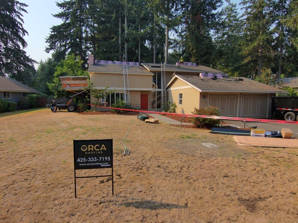 Fully protected home with Orca Roofing's Duration Max standard system.

