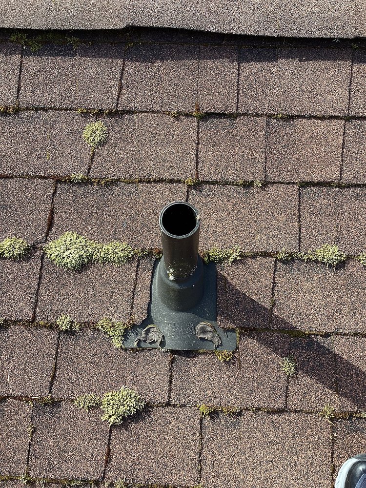 Skilled cleaning experts from Orca Roofing restoring a roof in Carnation, Washington.